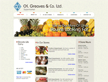 Tablet Screenshot of ckgreaves.com